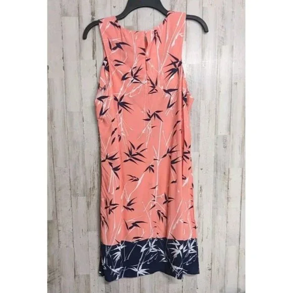 Banana Republic Tropical Dress Women's 12 NWT Beach Vacation Lightweight - Picture 4 of 13
